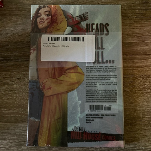 Basketful of Heads Hardcover Book Joe Hill DC Hill House Comics DC Black Label - Picture 5 of 7